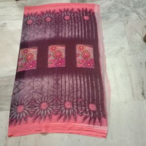 Printed Saree