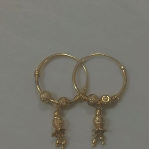 Gold Hoop Earrings