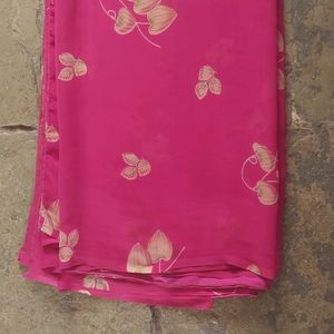 Magenta Saree