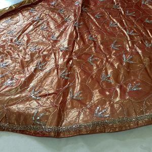 Unstitched Lehenga Choli Fabric And Dupatta