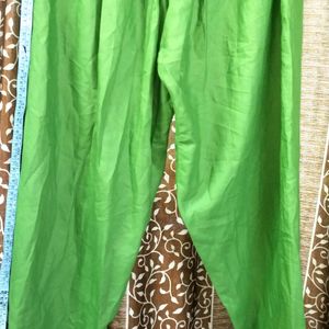 Shalwar New Smoothly  Green Attractive