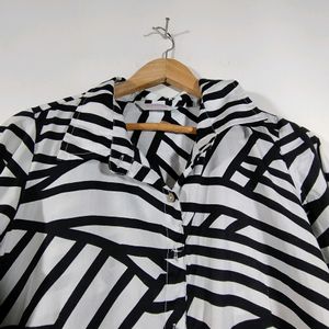 Black And White Striped Dress (Women's)