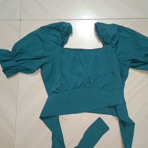 Sea Green Top