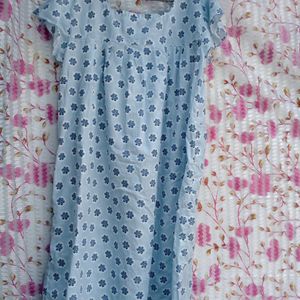 Cotton Korean Nighty for Summer