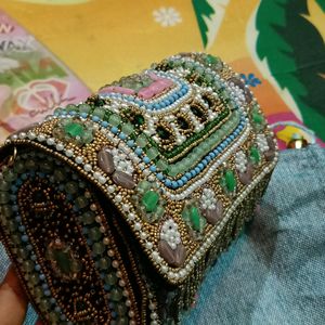 Hand Embroidery Clutch