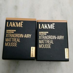 Lakme Xtraordin Airy Mattreal Mousse