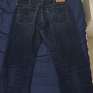 A levis jeans navy blue colour