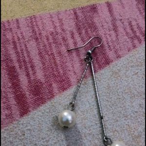 Pearl Long Earing For Girl