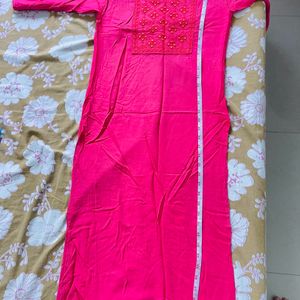 Rose Pink Kurta