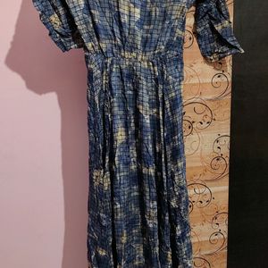 New With Tag Dark Blue Gown For Women