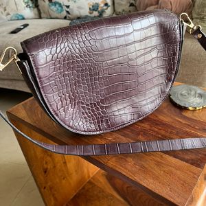 Maroon Zara Bag