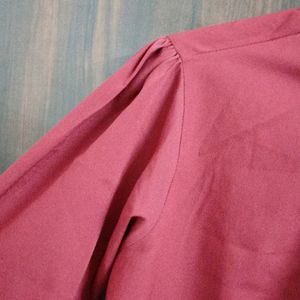 RED WINE COLOUR NEW TUNIC