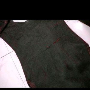 Wine Black Kurti