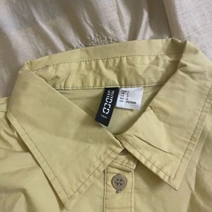 H&M TAPERED WAIST SHIRT