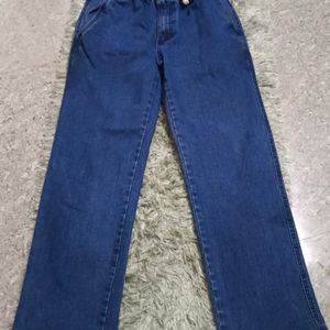 Basic Straight Leg Jeans For Women