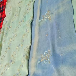 Beutiful Embroidered Saree