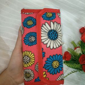 Floral Print Wallet 👝😉