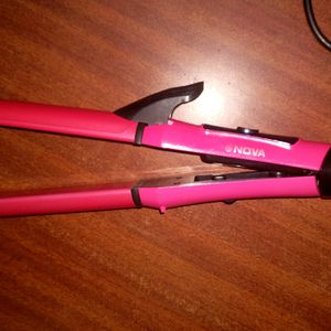 NOVA 2 In 1 Hair Straightener And Curler