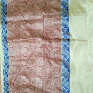 Assam Silk Alover Embroidery Elegant Saree