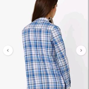 DNMX Checked Shirt With Patch Pocket