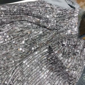 Beautiful Silver Sequence Dress