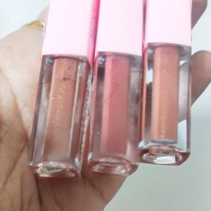 New -Combo Of Sparkly Lip Gloss 3 Pieces