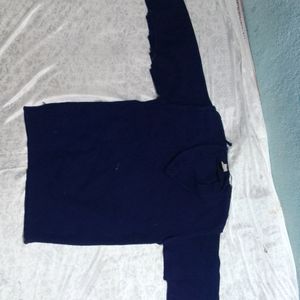 Nevy Blue Uniform Sweater For Girl