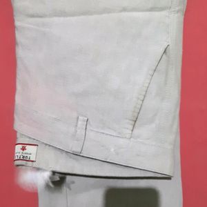 New Pure Linen Slim Fit Pant Dry cleaned