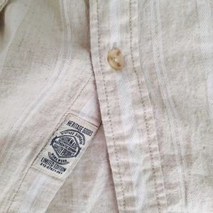 Cotton Linen Shirt For Men