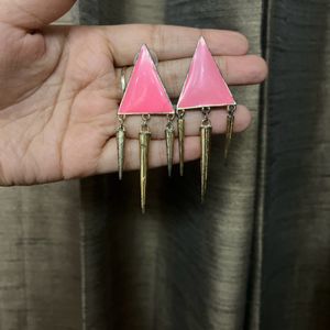 Pink Earrings