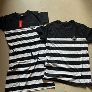 Couple Cotton Striped