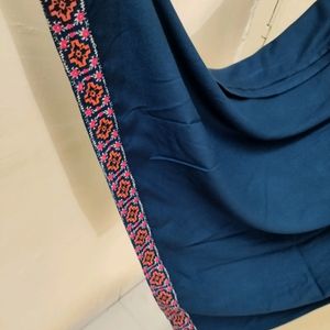 Plus size BrandedBeautiful Nevy Blue Kurta