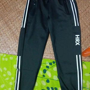 HRX Women Black Solid Active Joggers