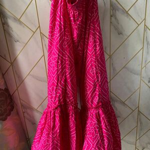 KURTA SET -2 PIECE Pink Festive Wear Garara