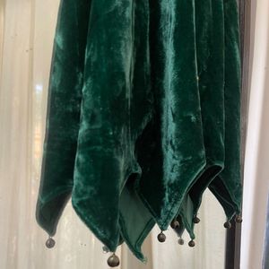 Velvet Fur Christmas dress