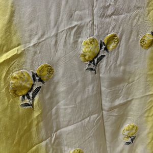 Lemon Yellow Shaded Dupatta