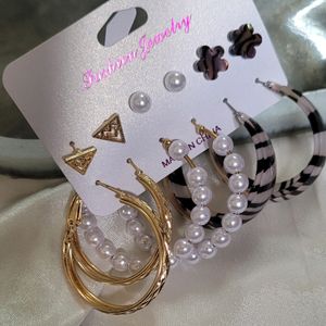 Combo Card- 6 Earrings