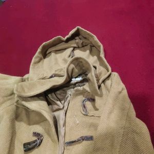 Women Winter Korean Hoody Jacket Beige