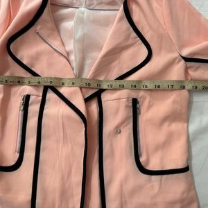 Peach/Coral Summer Jacket/Blazer