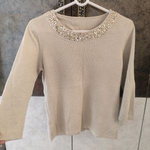 Shimmery Sweater Top