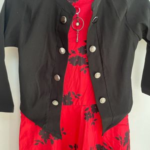 dress with jacket