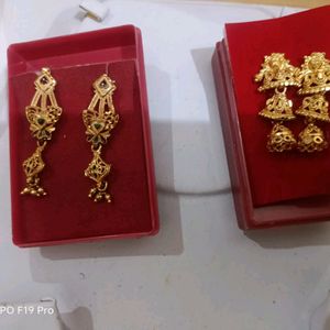 Beautiful Earrings  ( 3 Pair)