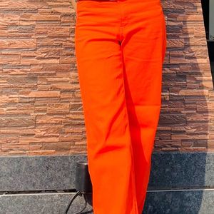 H&M Orange Jeans