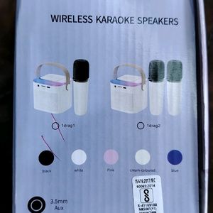 Wireless Karaoke Speaker With Mini Mic 🎤