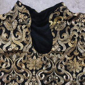 Gold Fancy Blouse.