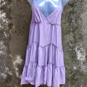 SEXY LAVENDER COLOUR FROCK