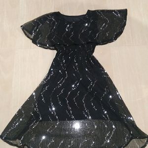 Black Net Party Wear Scirt