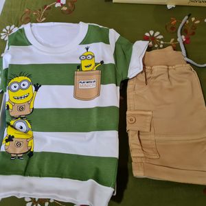 Brand New Boys Tshirt Pant For 18month Above