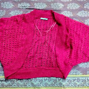 Crop Cardigan Sweater