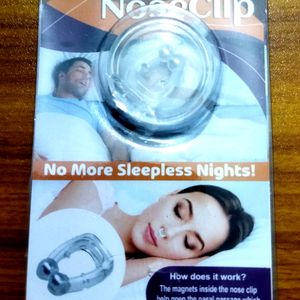 Snore free Nose clip